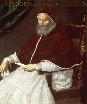 Portrait of Pope Gregory XIII (Ugo Buoncompagni) (1502-85)