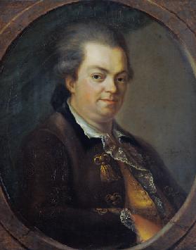 Portrait presumed to be Count Alessandro di Cagliostro (1743-95) 1778