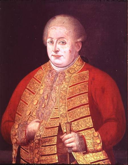 Comte de Figuero (d.1790) Viceroy of Brazil von Leandro Joachim