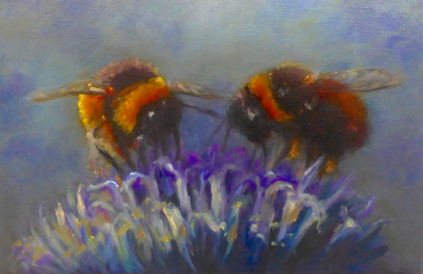 Two Bees von Lee Campbell