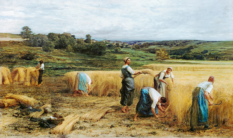 Harvest von Leon Augustin Lhermite