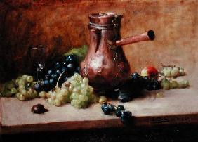 Still Life with Grapes 1881