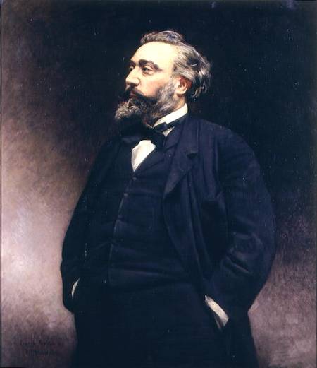 Leon Gambetta (1838-82) von Leon Joseph Florentin Bonnat