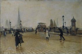 The Pont Corneille, Rouen 1891