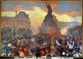 Karneval zu Ehren Admirals Avellan am 5. Oktober 1893 in Paris 1900