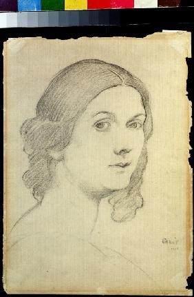 Porträt der Tänzerin Isadora Duncan (1877-1927) 1908