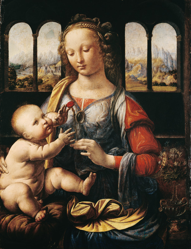 Madonna mit der Nelke von Leonardo da Vinci