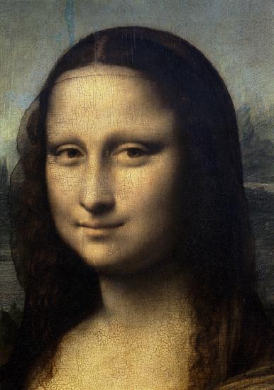 Detail of the Mona Lisa c.1503-6