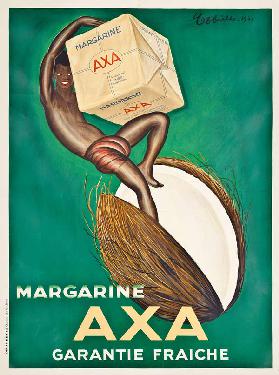 Poster advertising Axa margarine 1931
