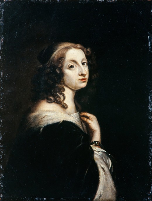 Porträt von Christina von Schweden (1626-1689) von Leonhard Beck