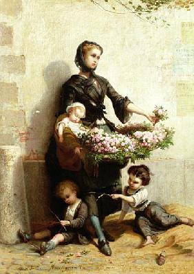 Victorian Flower Seller