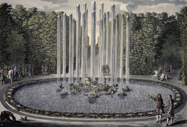Versailles, Fontaine de Flore von Lepautre Jean