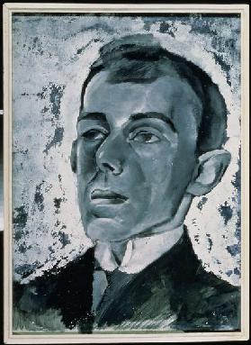 Porträt des Dichters Ossip Mandelstam (1891-1938)