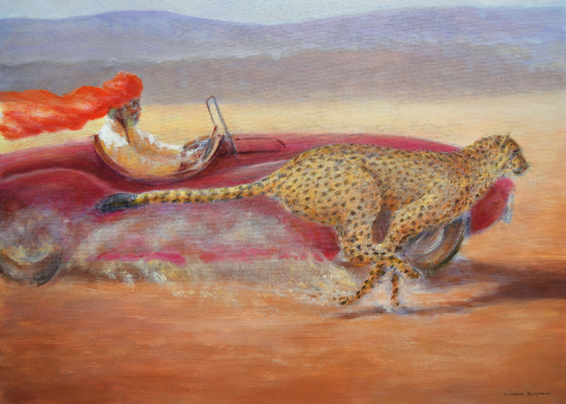 Cheetah versus Jaguar von Lincoln  Seligman
