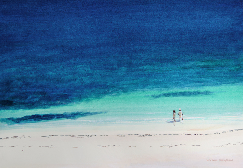 Kilifi Beach von Lincoln  Seligman