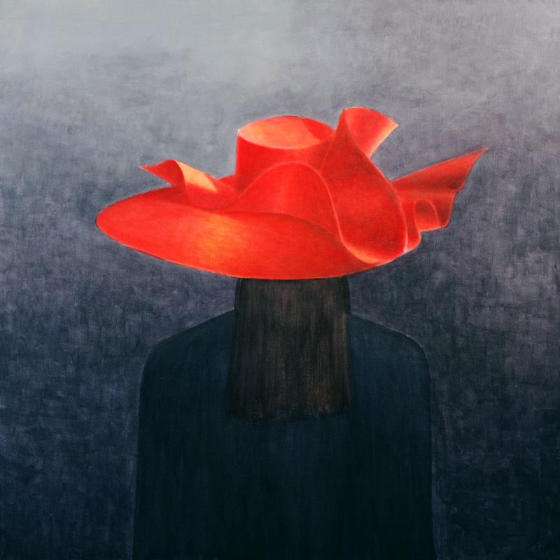 Red Hat, 2004 (acrylic on canvas)  von Lincoln  Seligman