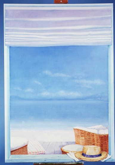 Beach Hat  von Lincoln  Seligman