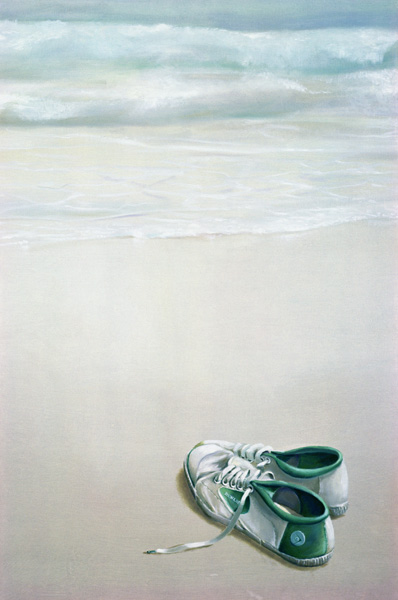 Gym Shoes on Beach  von Lincoln  Seligman