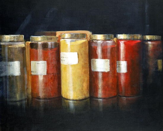 Pigment Jars  von Lincoln  Seligman