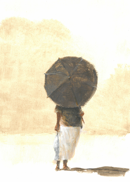 Umbrella & Fish 2 von Lincoln  Seligman
