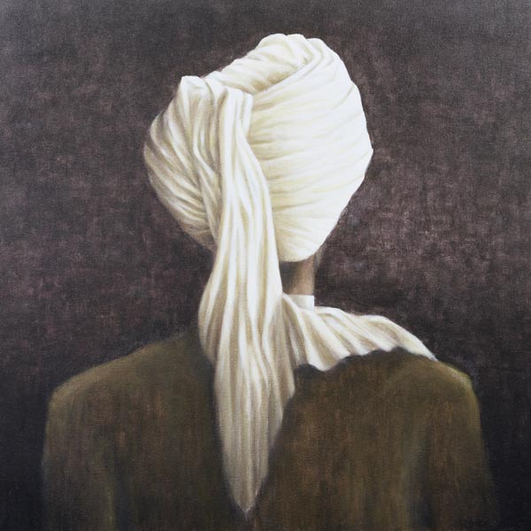 White turban, 2005 (acrylic on canvas)  von Lincoln  Seligman