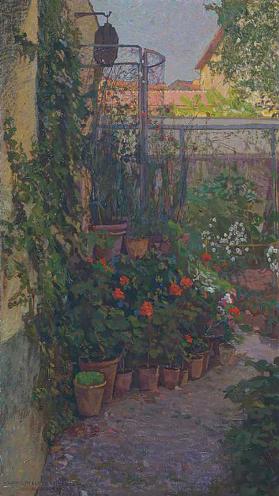Das Triptychon oder der blühende Garten 1907