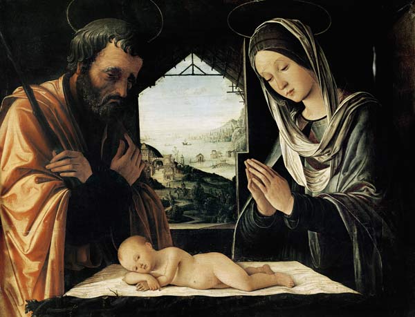 The Nativity von Lorenzo Costa