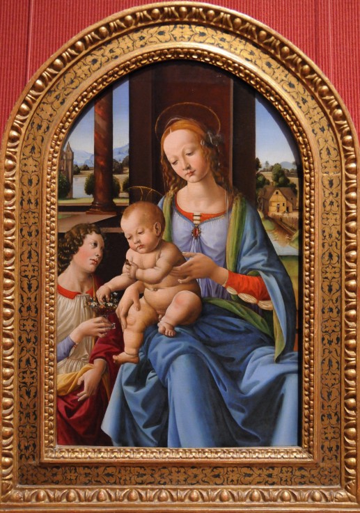 Madonna mit dem Kinde von Lorenzo di Credi