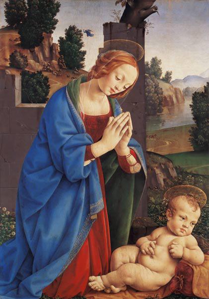 The Virgin Adoring the Child, 1490-1500