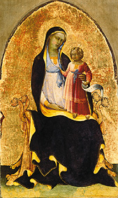 Maria mit dem Kinde von Lorenzo di Monaco