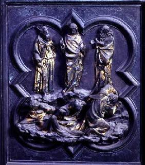The Transfiguration, ninth panel of the North Doors of the Baptistery of San Giovanni 1403-24