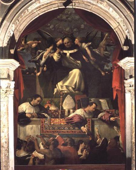 The Charity of St. Anthony von Lorenzo Lotto