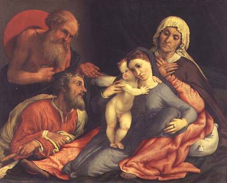 Holy Family von Lorenzo Lotto