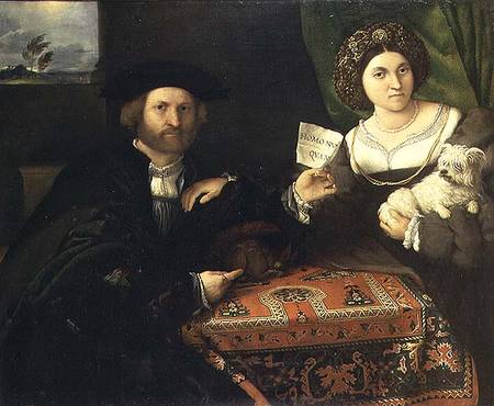 Husband and Wife von Lorenzo Lotto
