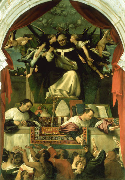 Lorenzo Lotto, Almosenverteilung Antonii von Lorenzo Lotto