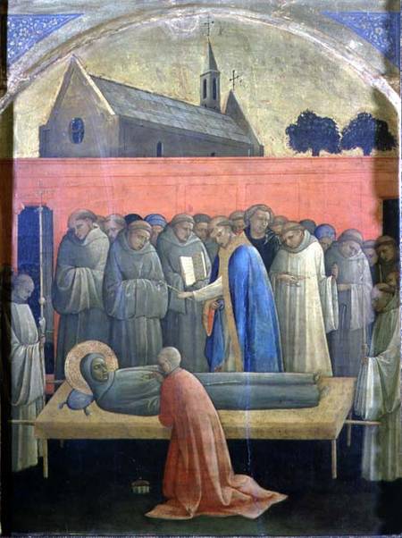 The Death of St. Francis von Lorenzo  Monaco