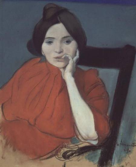 Portrait of a Woman von Louis Anquetin
