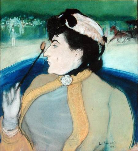 Woman in a Barouche von Louis Anquetin