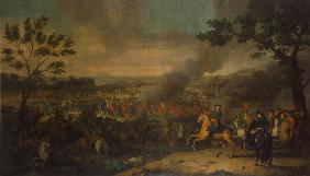 Die Schlacht von Poltawa am 27. Juni 1709