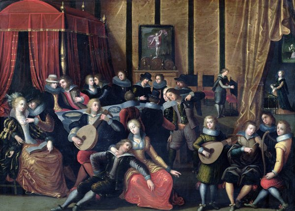 The Spanish Concert or, The Gallant Rest von Louis de Caullery