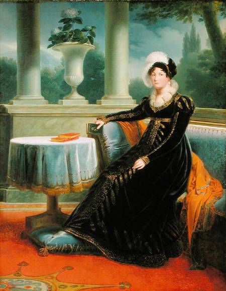 Catherine de Wurtemberg (1783-1835) Queen of Westphalia von Louis Francois Aubry