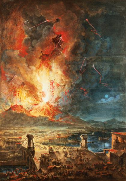 The Great Eruption of Mt. Vesuvius