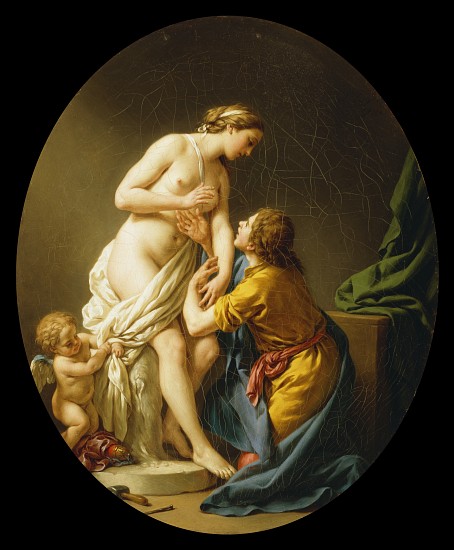 Pygmalion and Galatea von Louis Jean Francois I Lagrenee