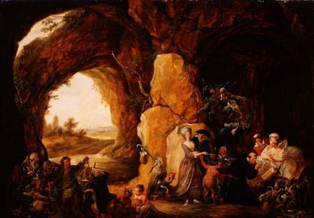 The Temptation of St. Anthony von Louis Joseph Watteau