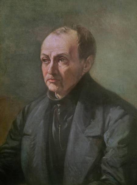 Auguste Comte (1798-1857) von Louis Jules Etex