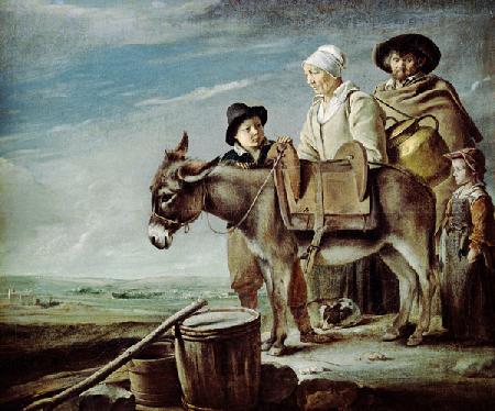 Familie der Milchverkäuferin 1641