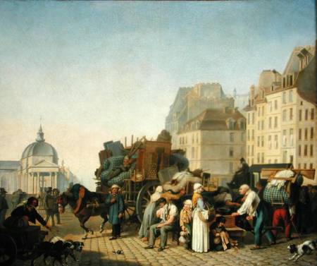 The House Movers von Louis-Léopold Boilly