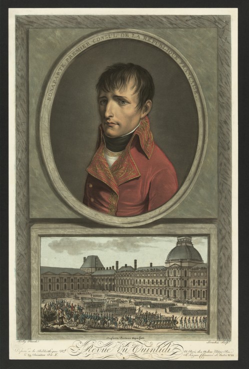 Napoleon Bonaparte als Erster Konsul der Französischen Republik von Louis-Léopold Boilly