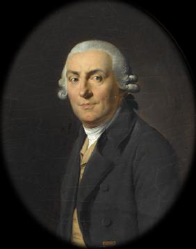 Porträt des Schriftstellers Jean-François Marmontel (1723-1799)
