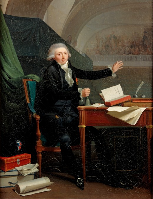 Porträt von Jan Anthony d'Averhoult (1756-1792) von Louis-Léopold Boilly